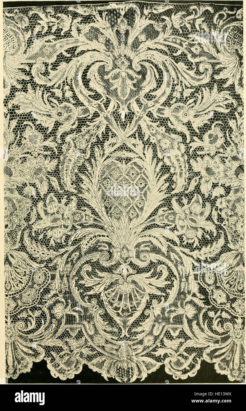History of lace (1902 Stock Photo Alamy
