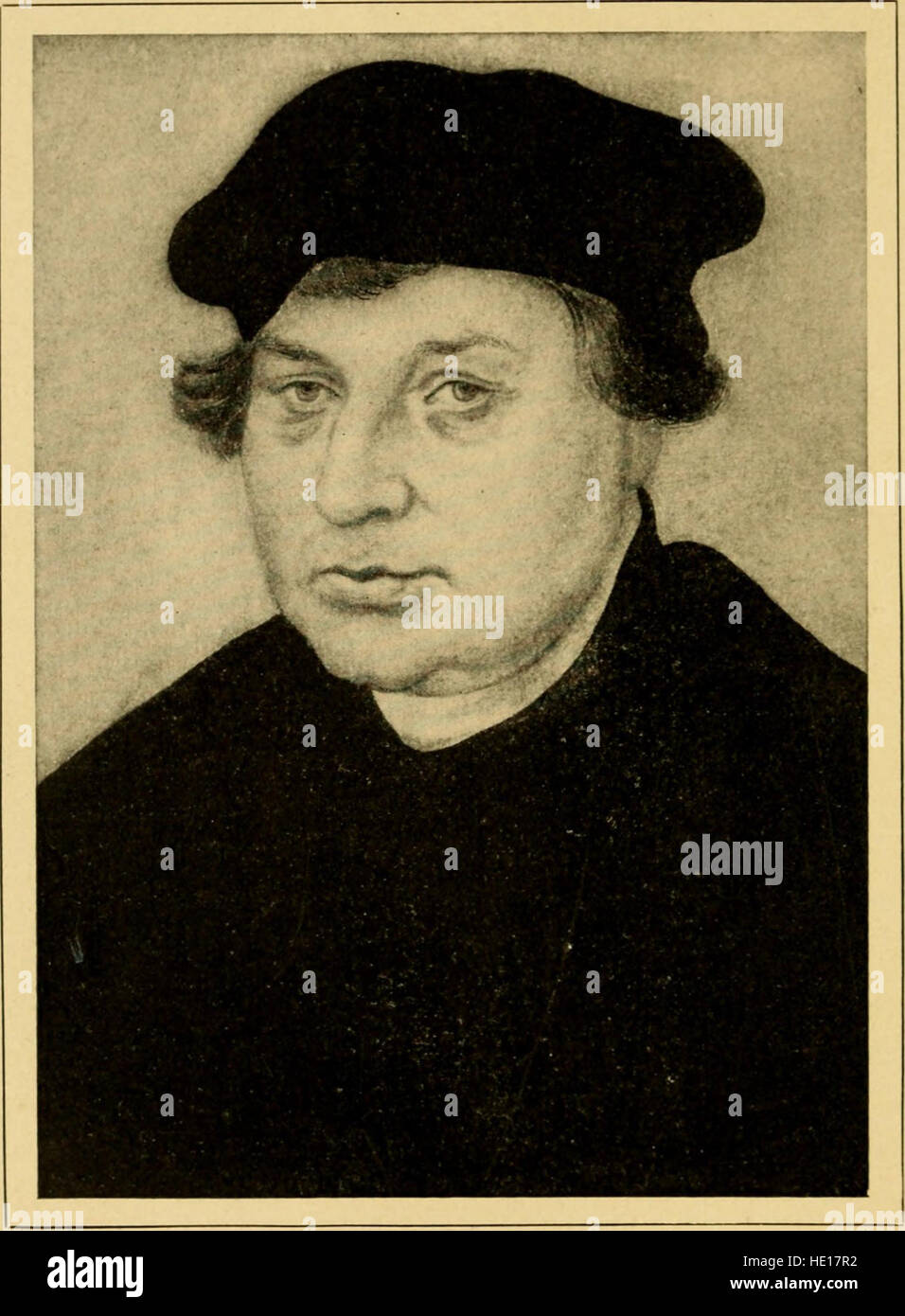 Martin luther the man and his work 1911 stock photo alamy