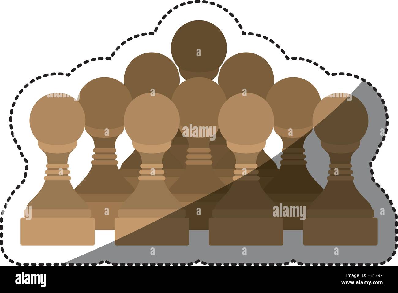Isolated chess design Stock Vector Image & Art - Alamy