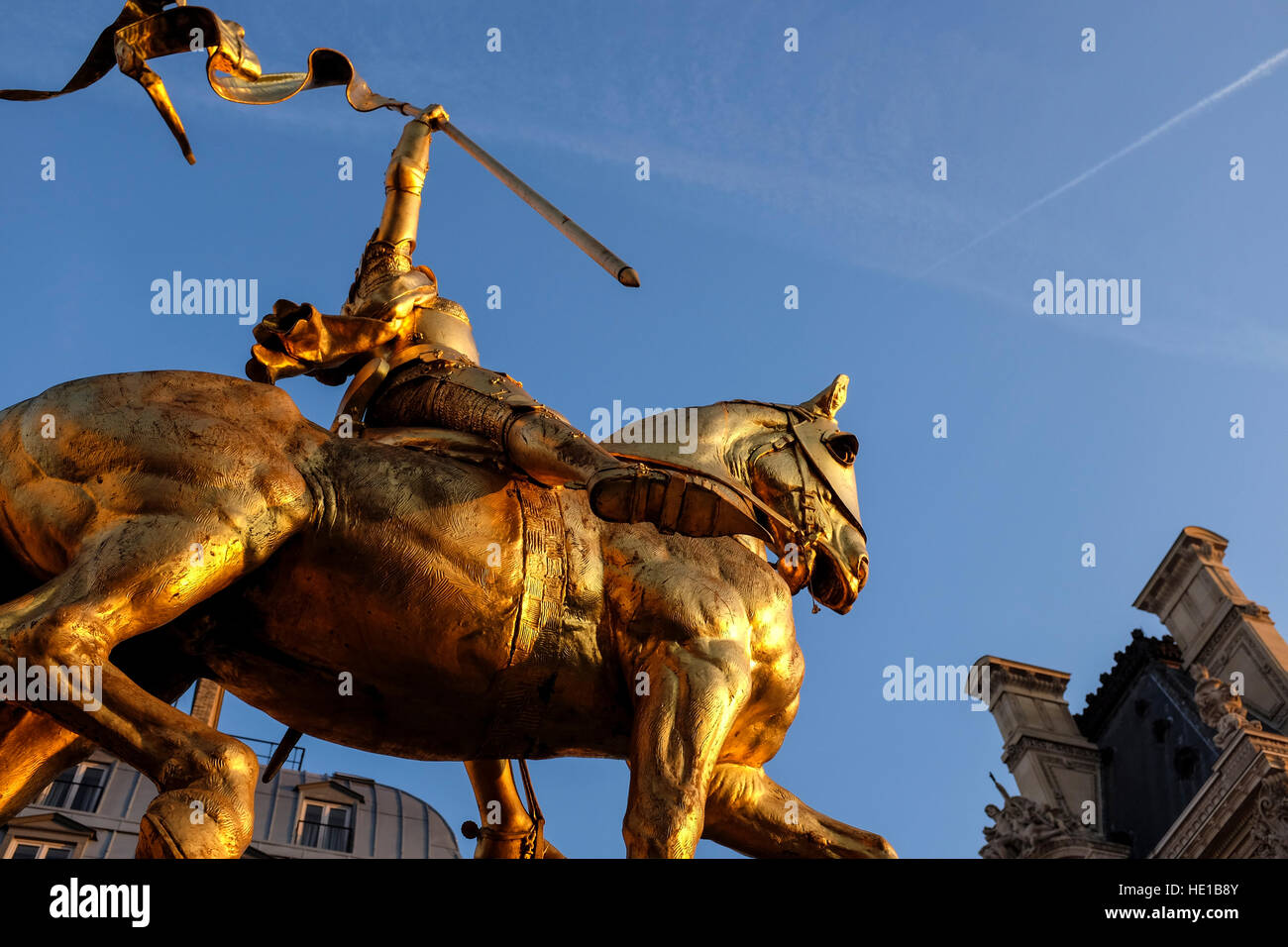 Joan of Arc, Paris Stock Photo Alamy
