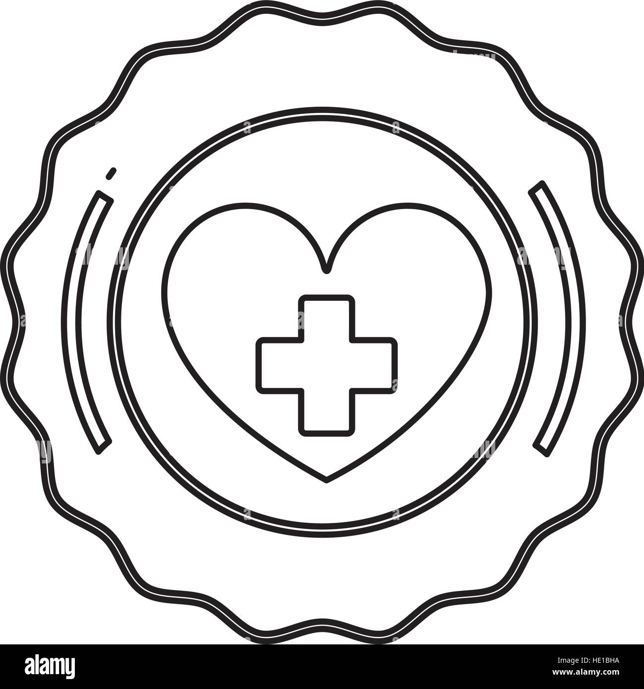 Isolated heart design Stock Vector Image & Art - Alamy