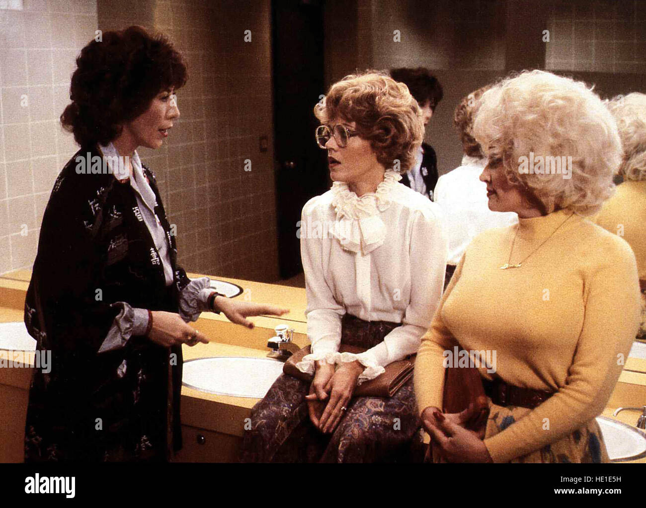 Warum eigentlich... bringen wir den Chef nicht um? aka. Nine to Five, USA 1980 Director: Colin Higgins Actors/Stars: Jane Fonda, Lily Tomlin, Dolly Parton Stock Photo