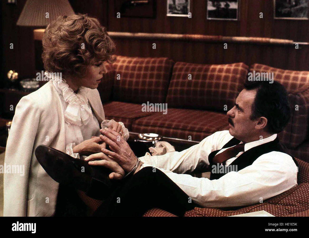 Warum eigentlich... bringen wir den Chef nicht um? aka. Nine to Five, USA 1980 Director: Colin Higgins Actors/Stars: Jane Fonda, Lily Tomlin, Dolly Parton Stock Photo