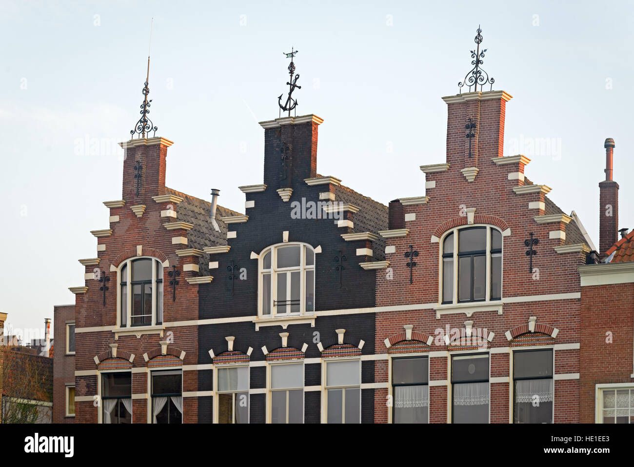 Stopped Gable Stepped gable houses hi-res stock photography and images - Alamy