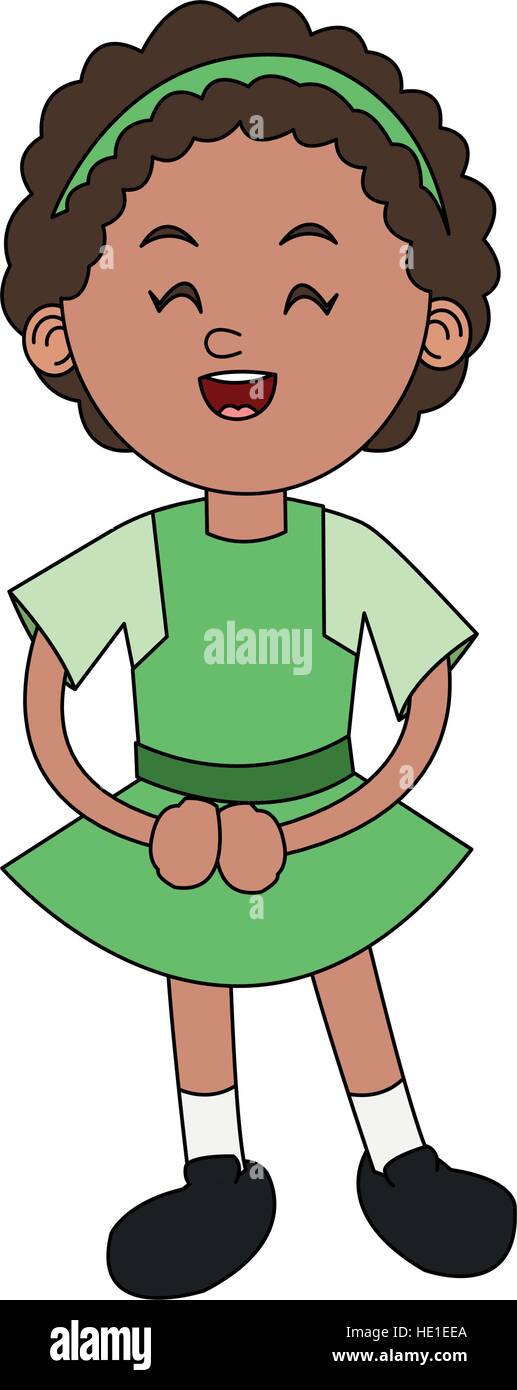 Isolated girl cartoon design Stock Vector Image & Art - Alamy