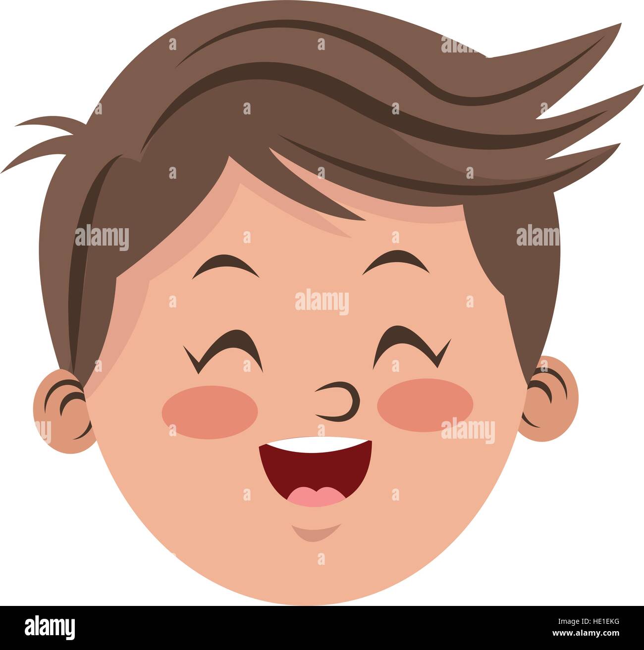 Isolated boy cartoon design Stock Vector Image & Art - Alamy