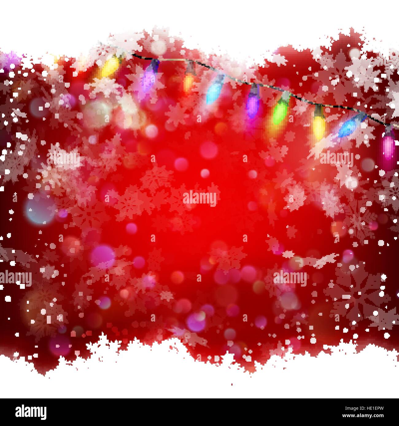 Red decorative christmas background. EPS 10 Stock Vector