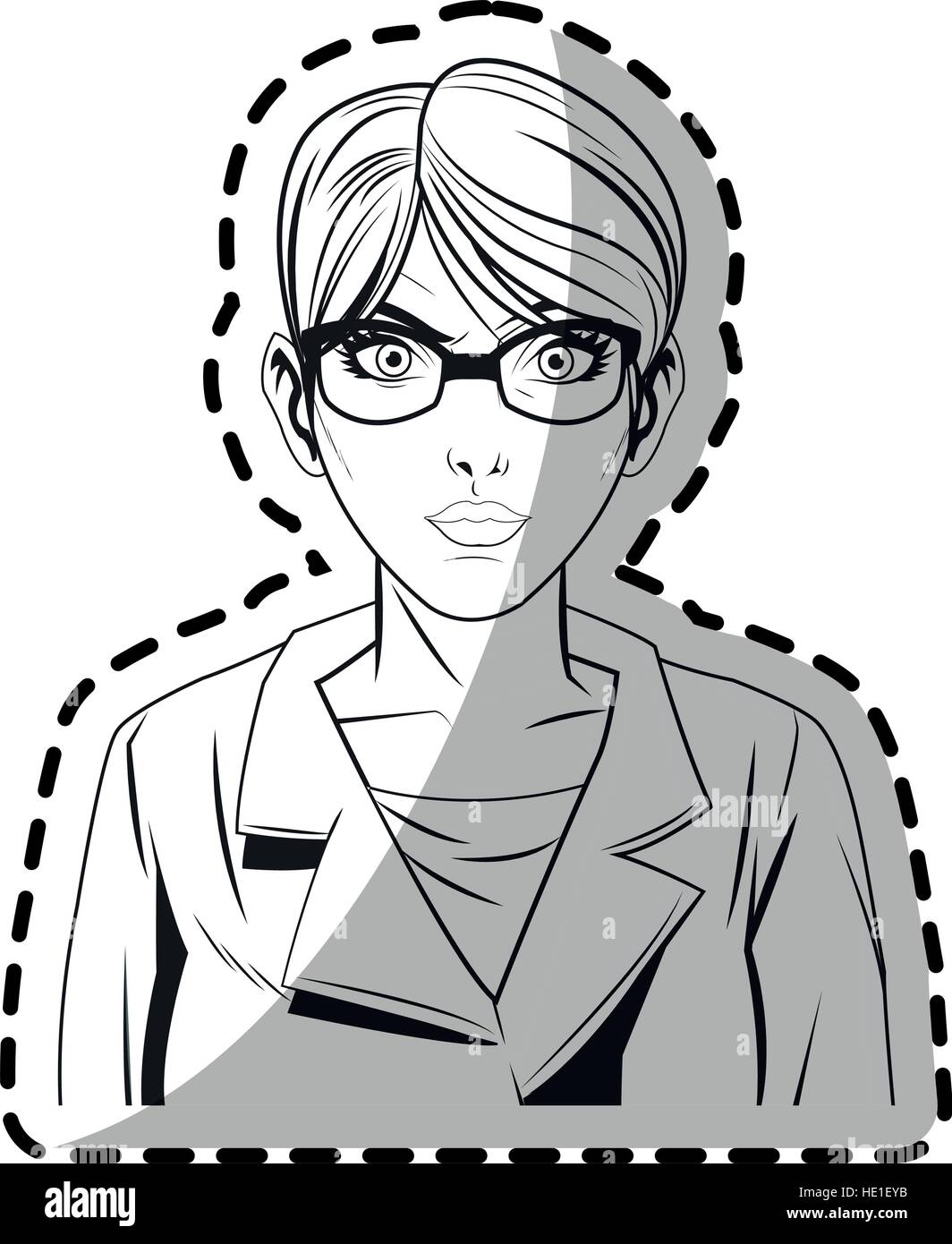 Isolated woman design Stock Vector Image & Art - Alamy