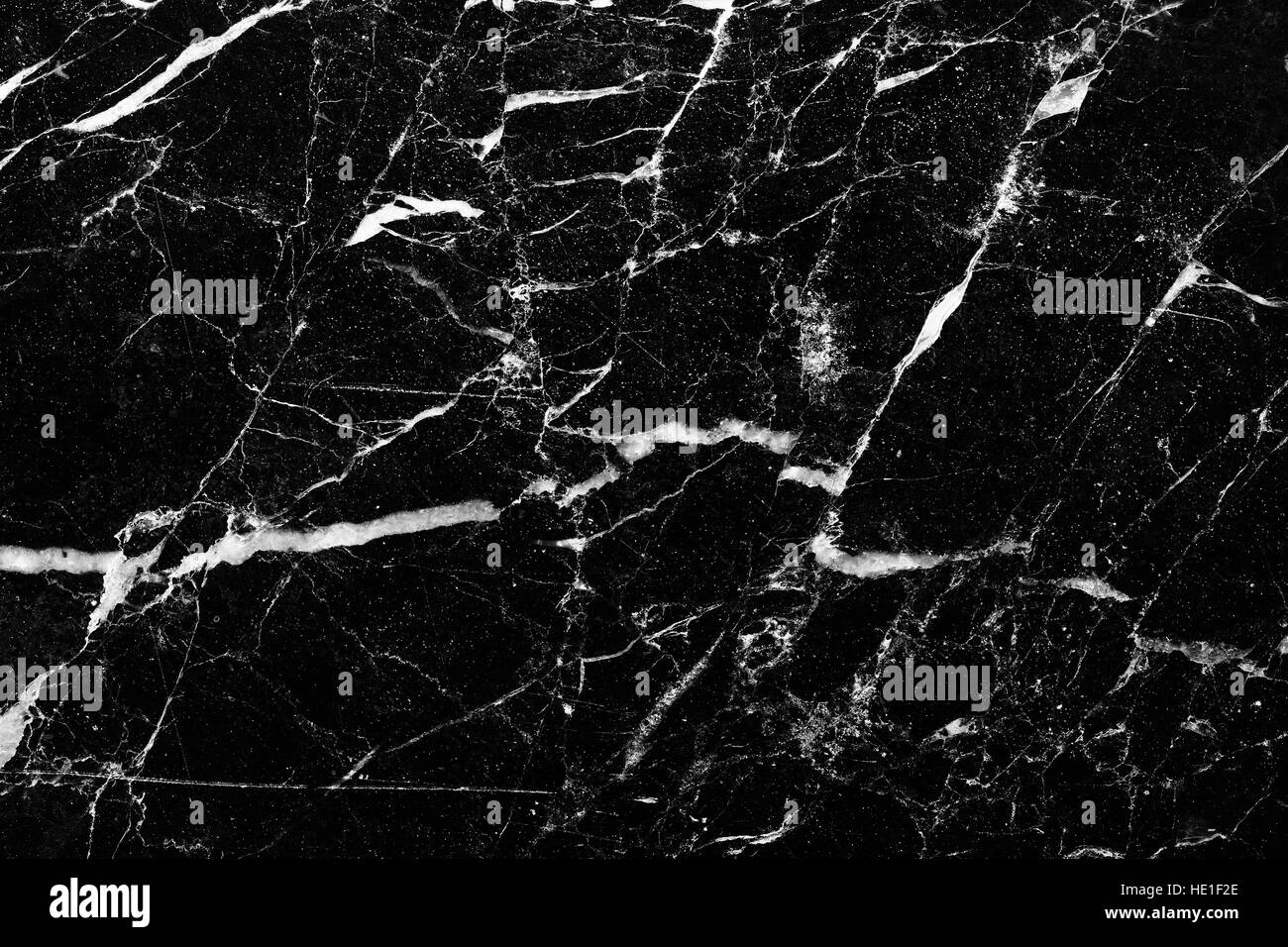 White patterned natural of black and white marble texture, abstract backgroud. Stock Photo