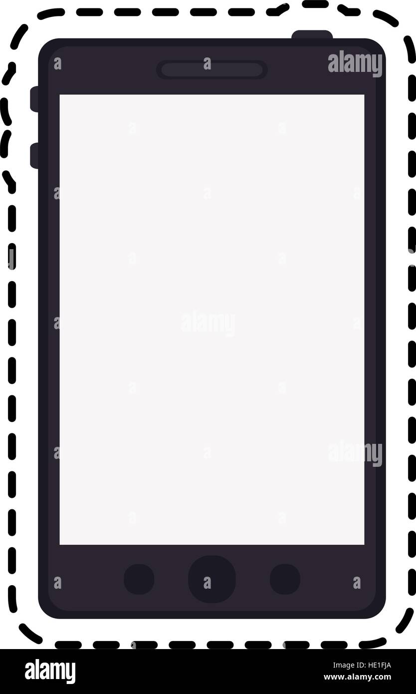 Isolated smartphone device design Stock Vector Image & Art - Alamy