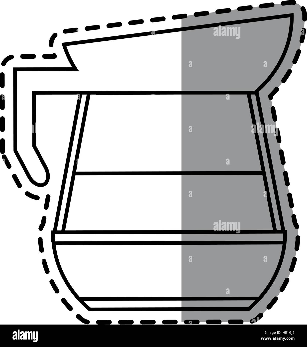 Isolated coffee pot design Stock Vector Image & Art Alamy