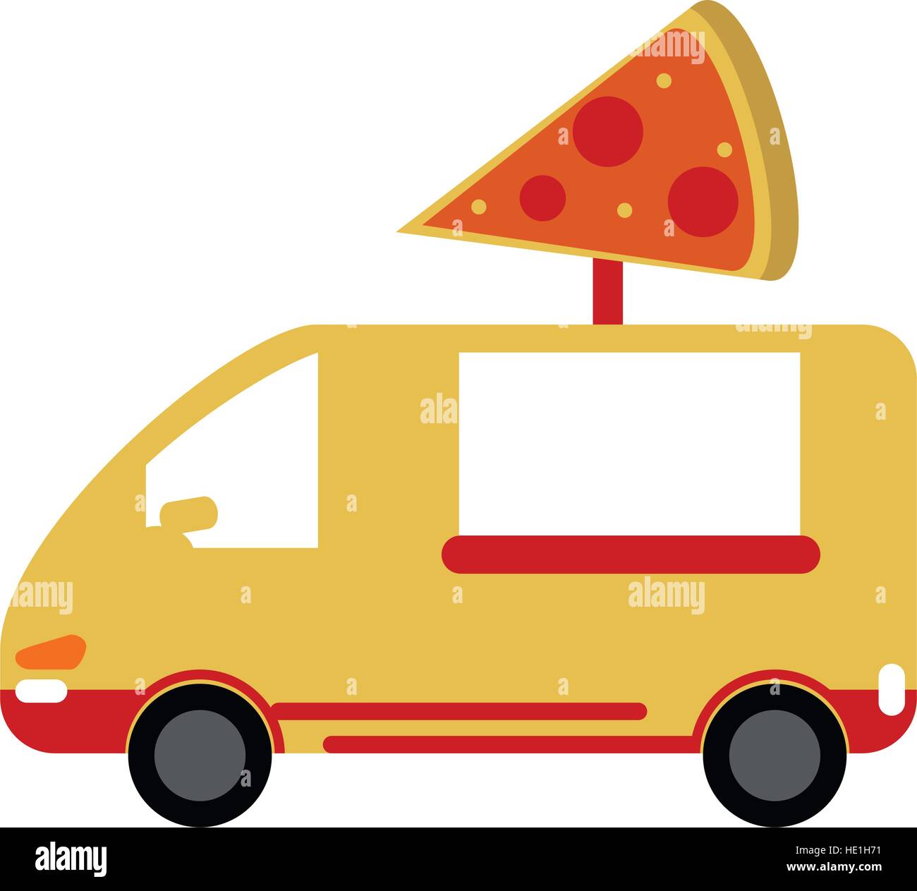 Porter pizza Stock Vector Images Alamy
