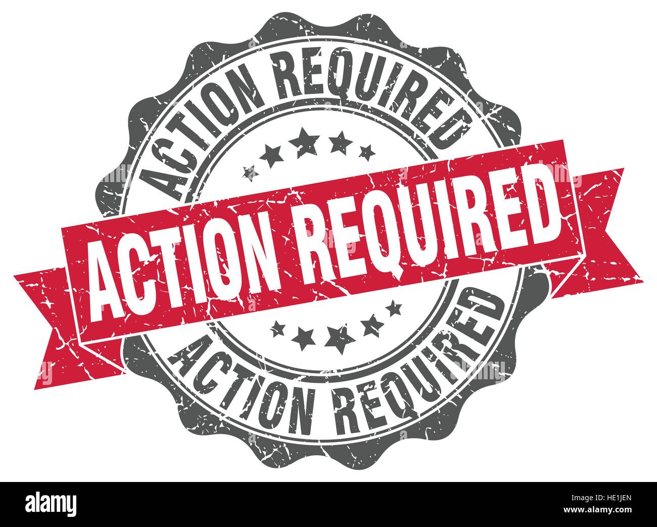 action required stamp. sign. seal Stock Vector Image & Art Alamy