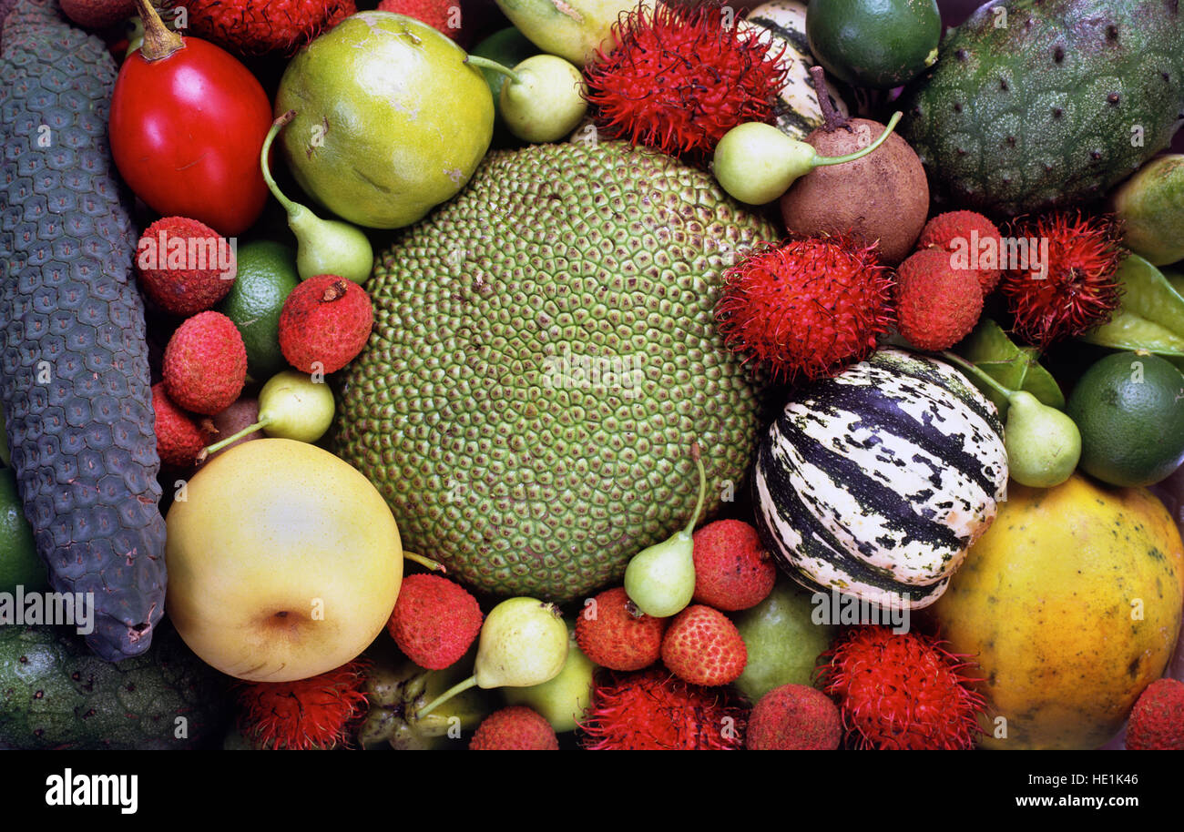 Mixed fruit platter Stock Photo Alamy