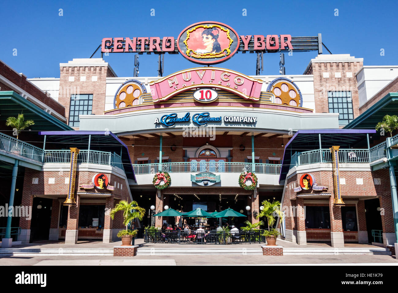 Florida, South, Tampa, Ybor City, historic neighborhood, Centro Ybor