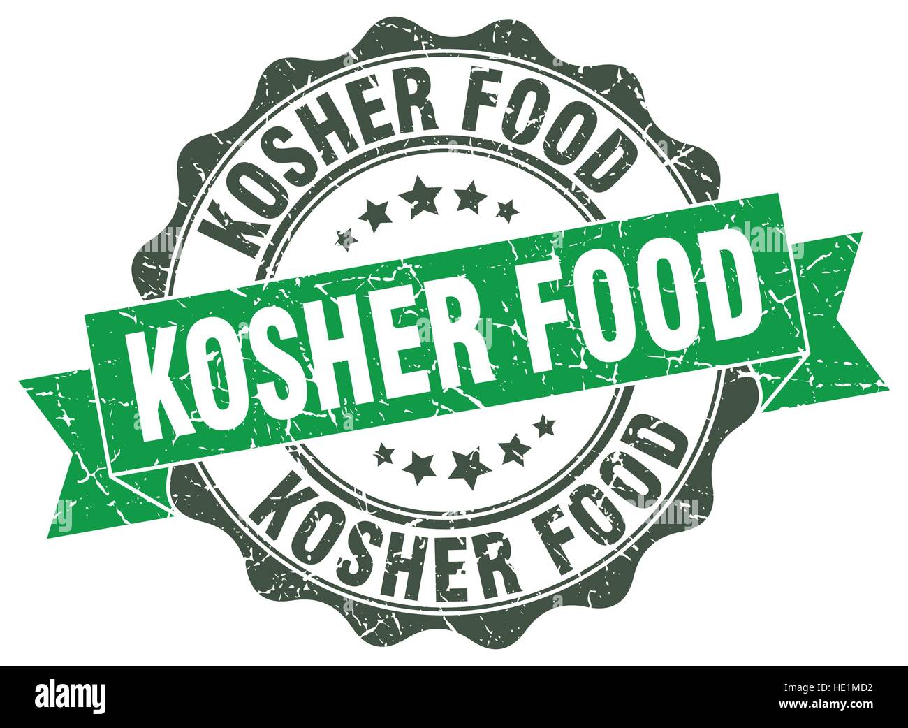 kosher food stamp. sign. seal Stock Vector Image & Art - Alamy