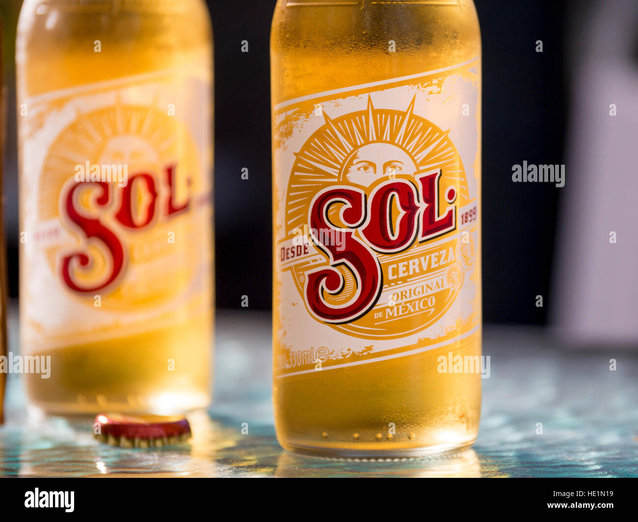 Bottles of Sol Beer Stock Photo - Alamy Bottles of Sol Beer Stock Photo - Alamy