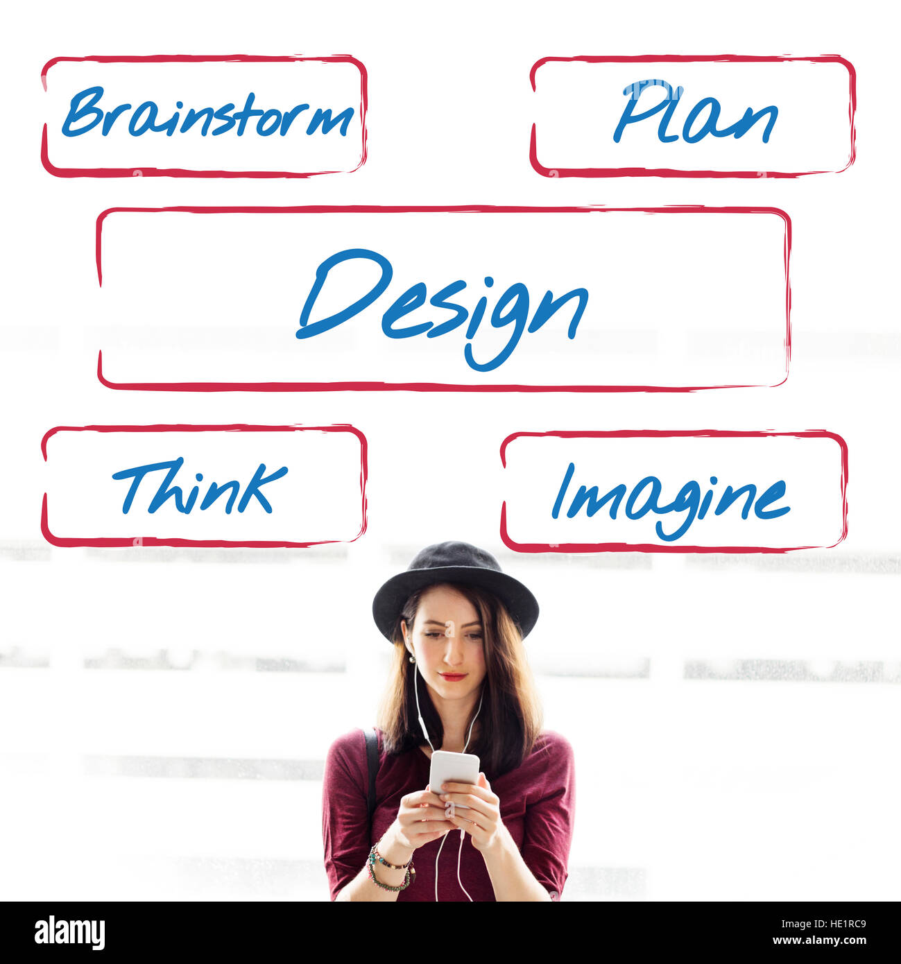 Design Be Creative Fresh Ideas Inspire Concept Stock Photo Alamy