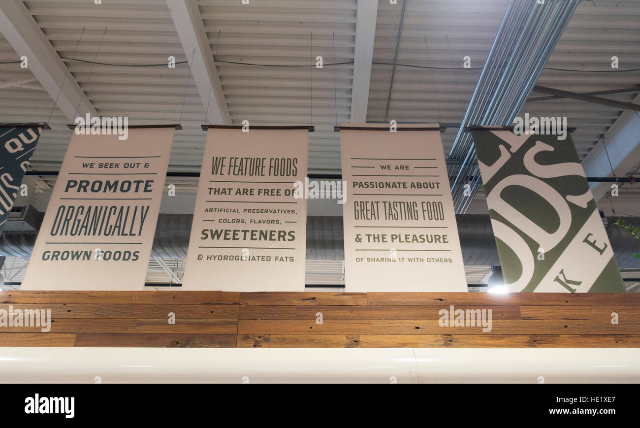 Whole Foods store Brooklyn NYC Stock Photo Alamy