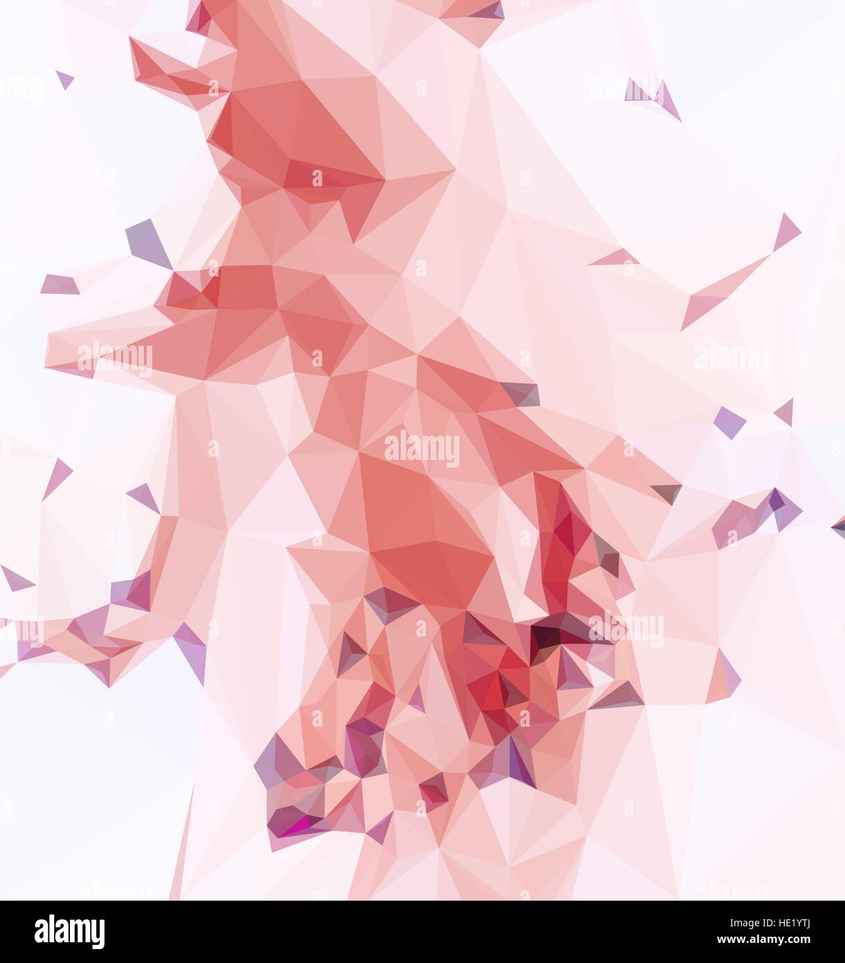 Abstract Low Poly Background Stock Vector Image & Art - Alamy