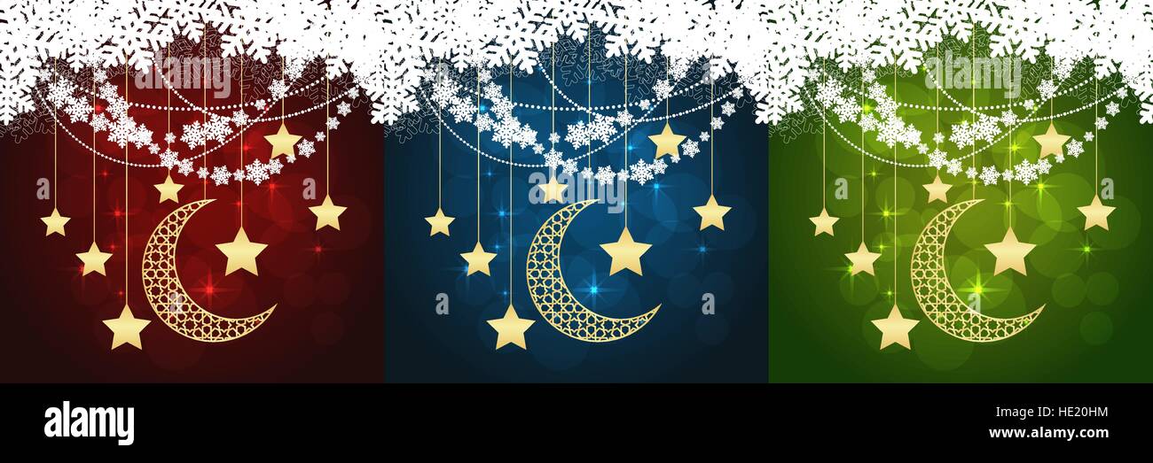 set of christmas cards Stock Vector Image & Art - Alamy