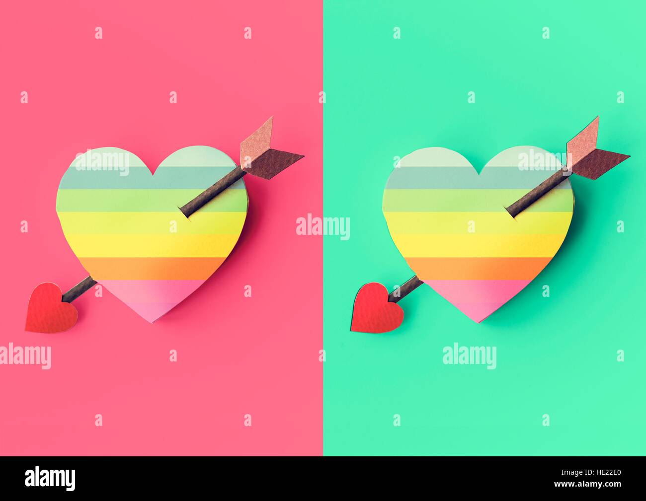 Love Valentine Together Happy Affection Concept Stock Photo - Alamy