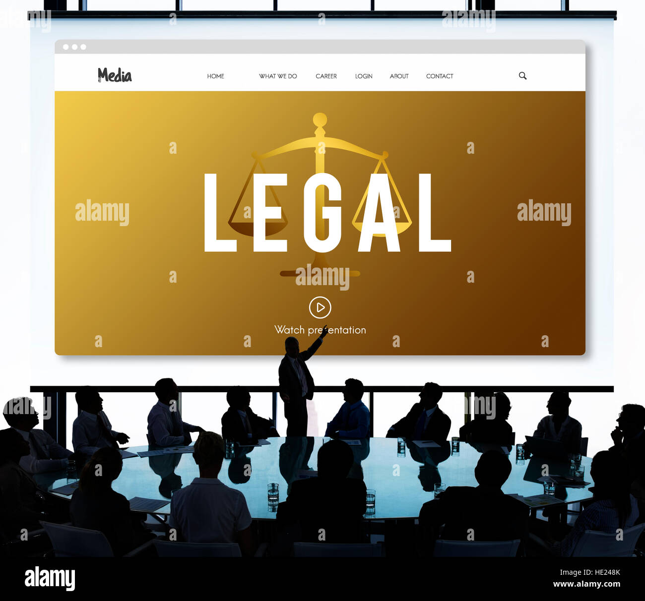 Legal Court Right Case Concept Stock Photo