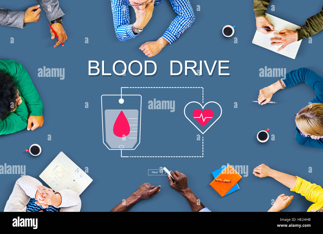 Blood Donation Give Life Transfusion Sangre Concept Stock Photo