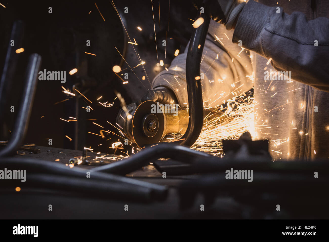 Grinding pipe hires stock photography and images Alamy