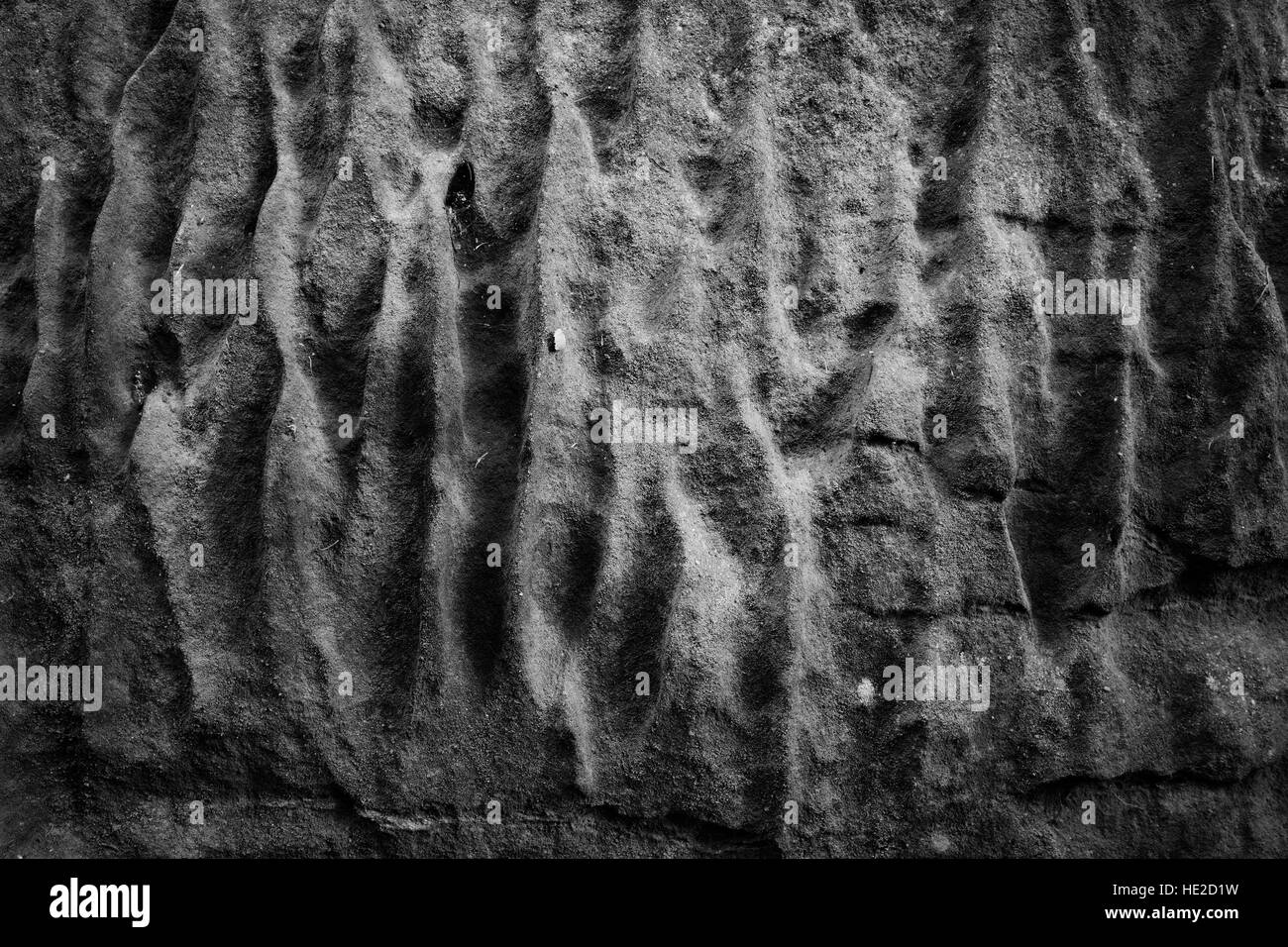 Wrinkled sandstone texture background Stock Photo