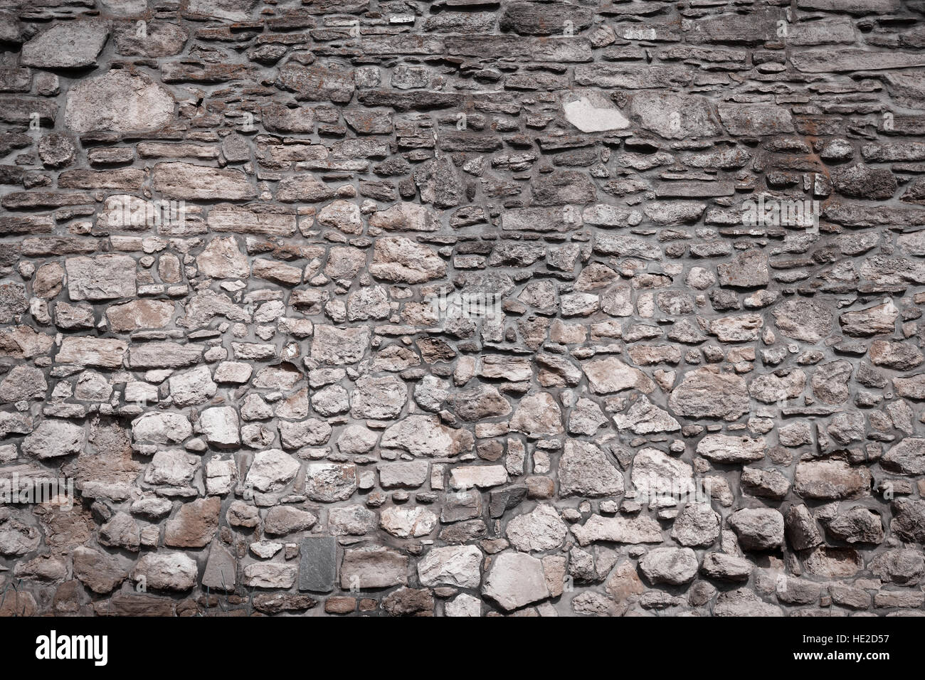 Old castle stone wall texture background Stock Photo - Alamy