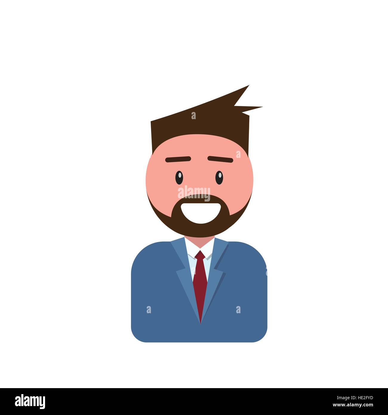 Stylish beard Stock Vector Images - Alamy