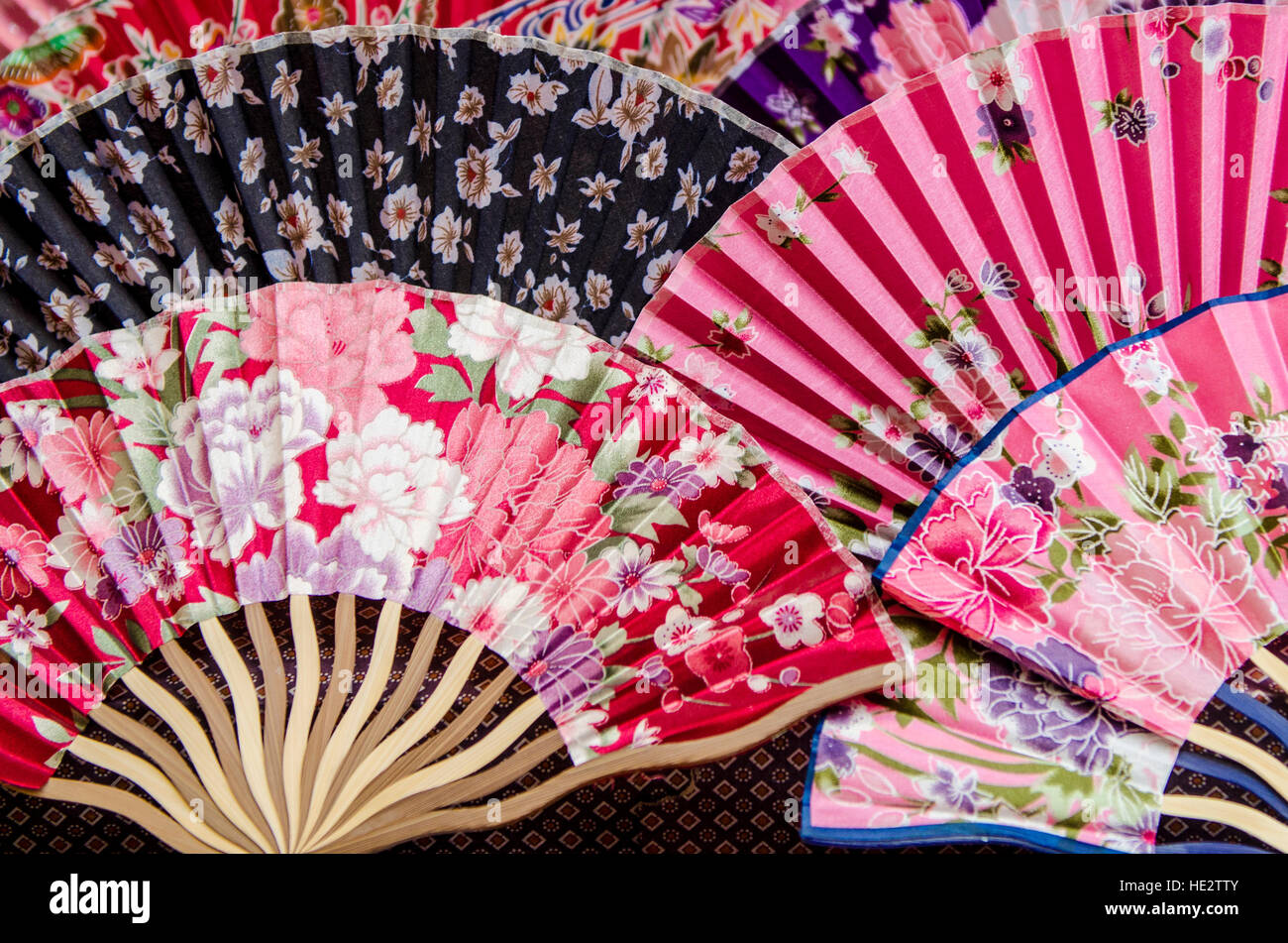 Chinese paper fans hires stock photography and images Alamy
