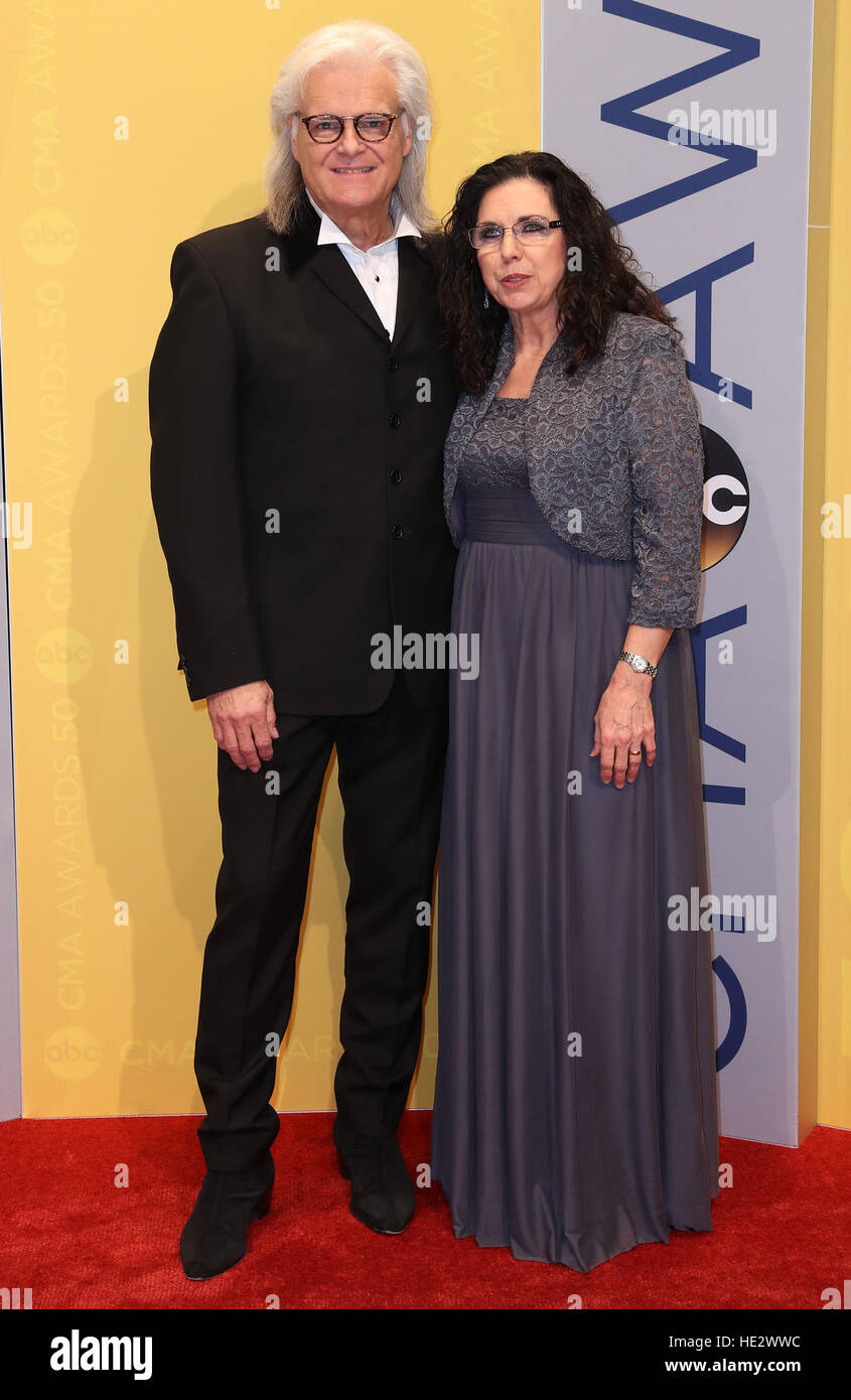 The 50th Annual CMA Awards Arrivals at Music City Center in Nashville, TN  Featuring: Ricky Skaggs Where: Nashville, Tennessee, United States When: 02 Nov 2016 Stock Photo