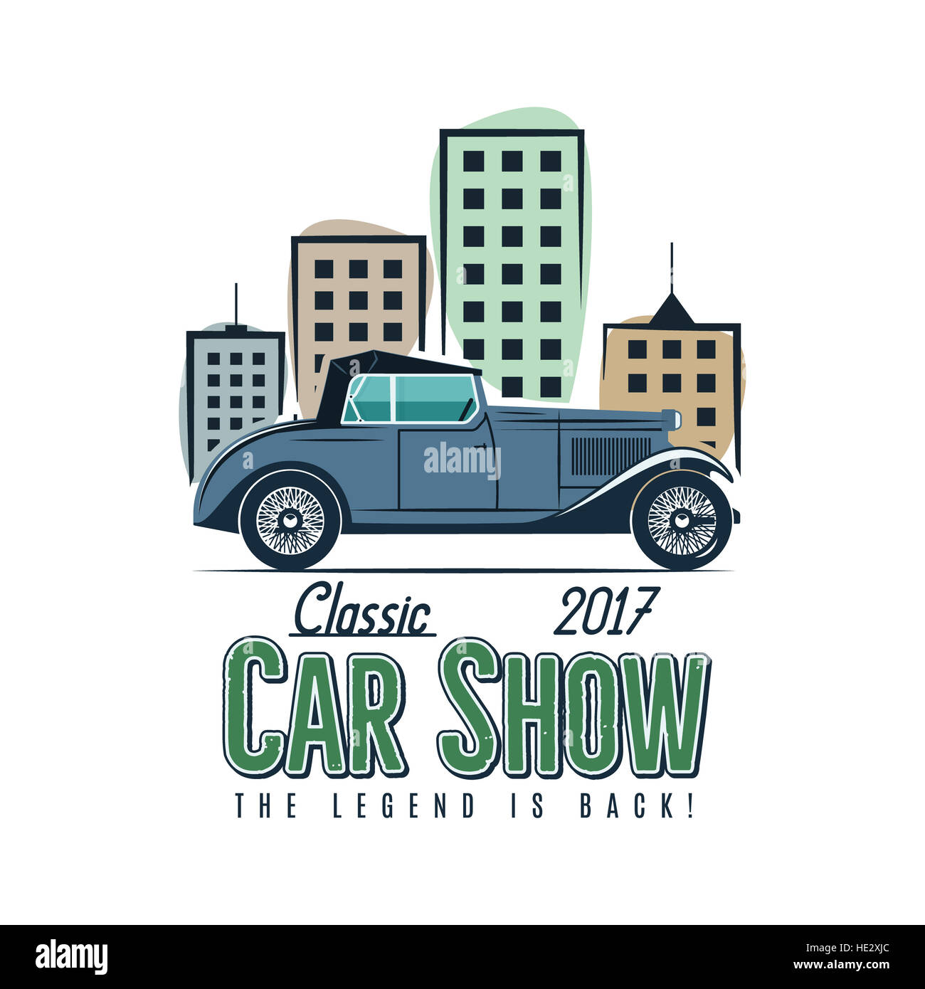 Classic car show banner hires stock photography and images Alamy