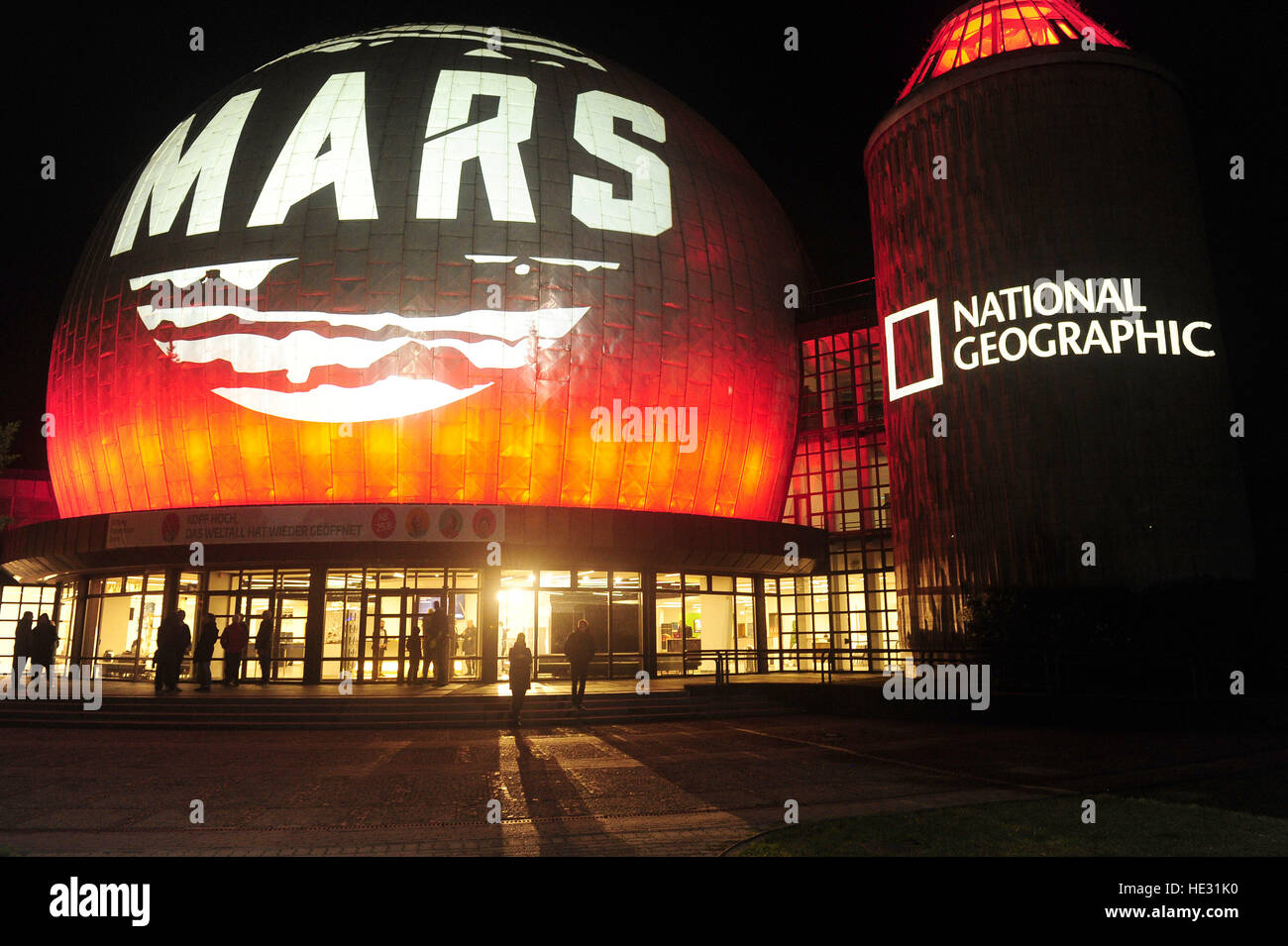 German premiere of 'Mars' (National Geographic) at Zeiss