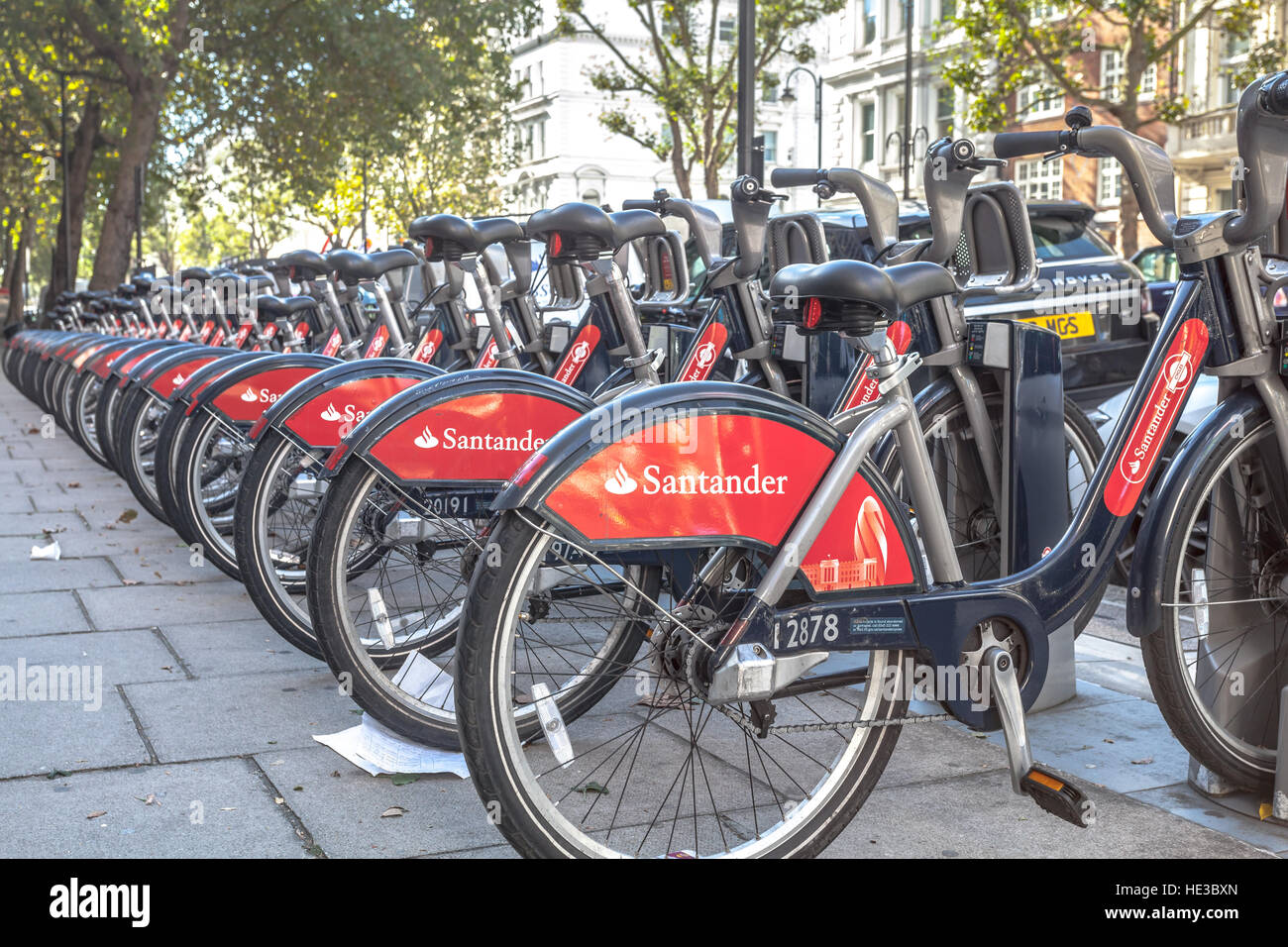 santander bike stand