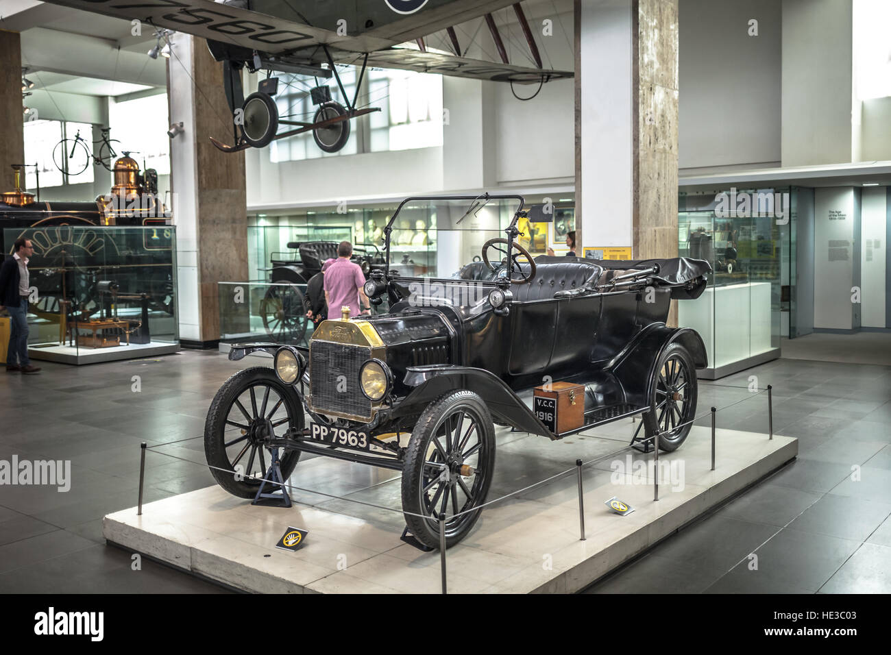 London UK, 1916 Ford Model T Touring Stock Photo