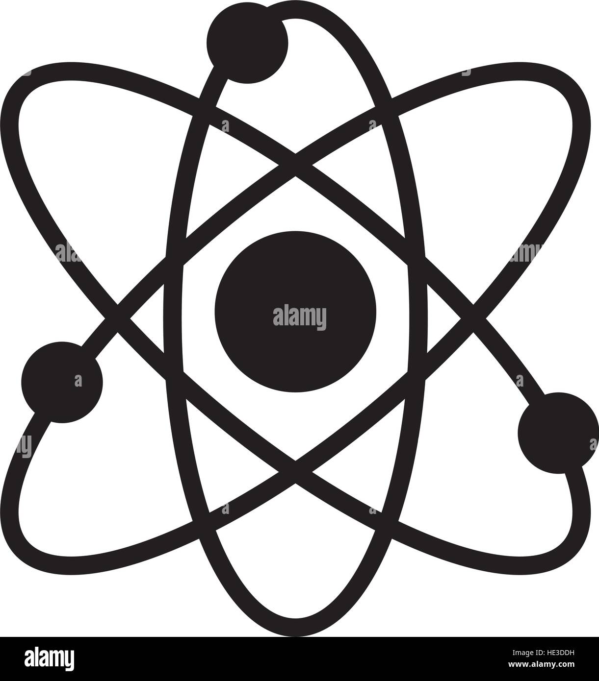 molecule structure isolated icon vector illustration design Stock ...