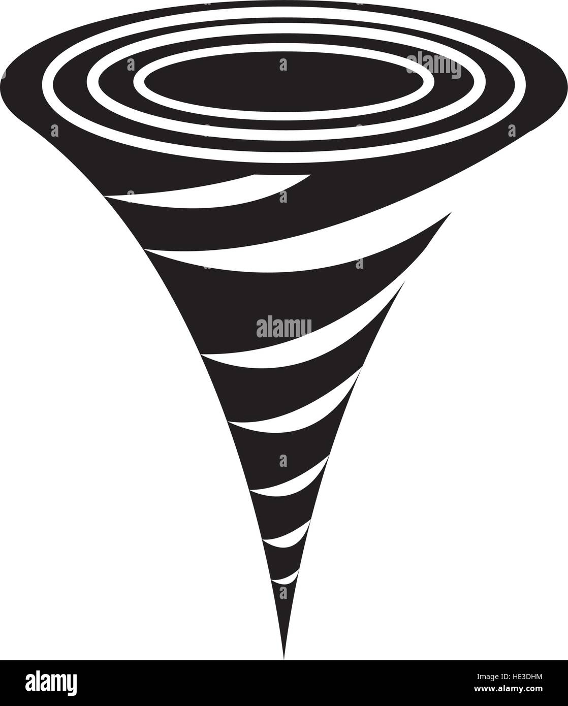 twister storm isolated icon vector illustration design Stock Vector ...