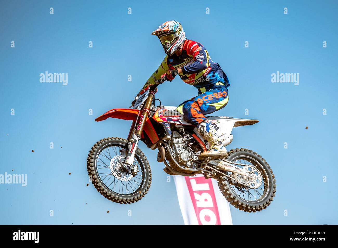 Motorocross Rider motocross rider in the race Stock Photo - Alamy