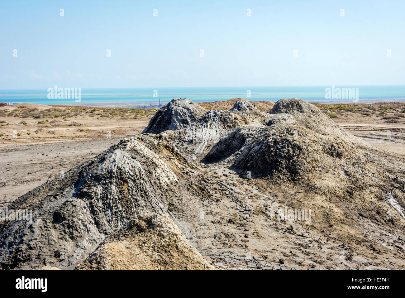 Mud volcano in Gobustan, Azerbaijan Stock Photo - Alamy
