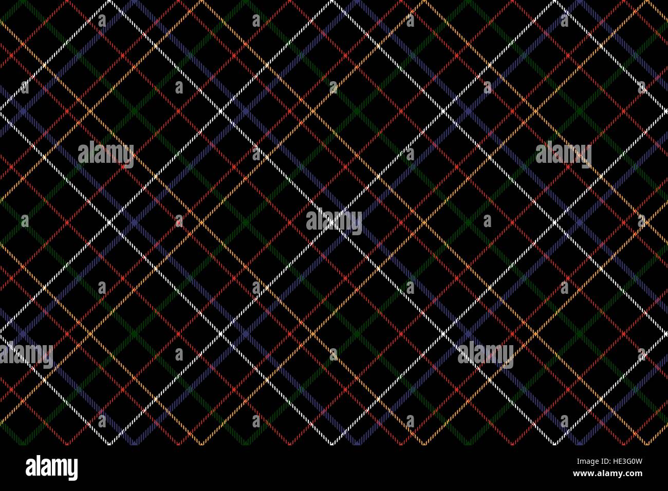 Basic Checker Pattern Texture Diagonal Check black diagonal fabric texture seamless pattern. Vector ...