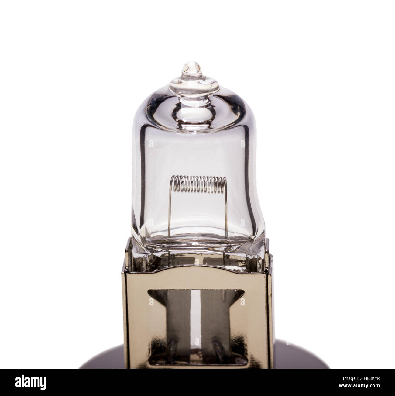 Halogen car headlamp bulb isolated on white background Stock Photo Alamy