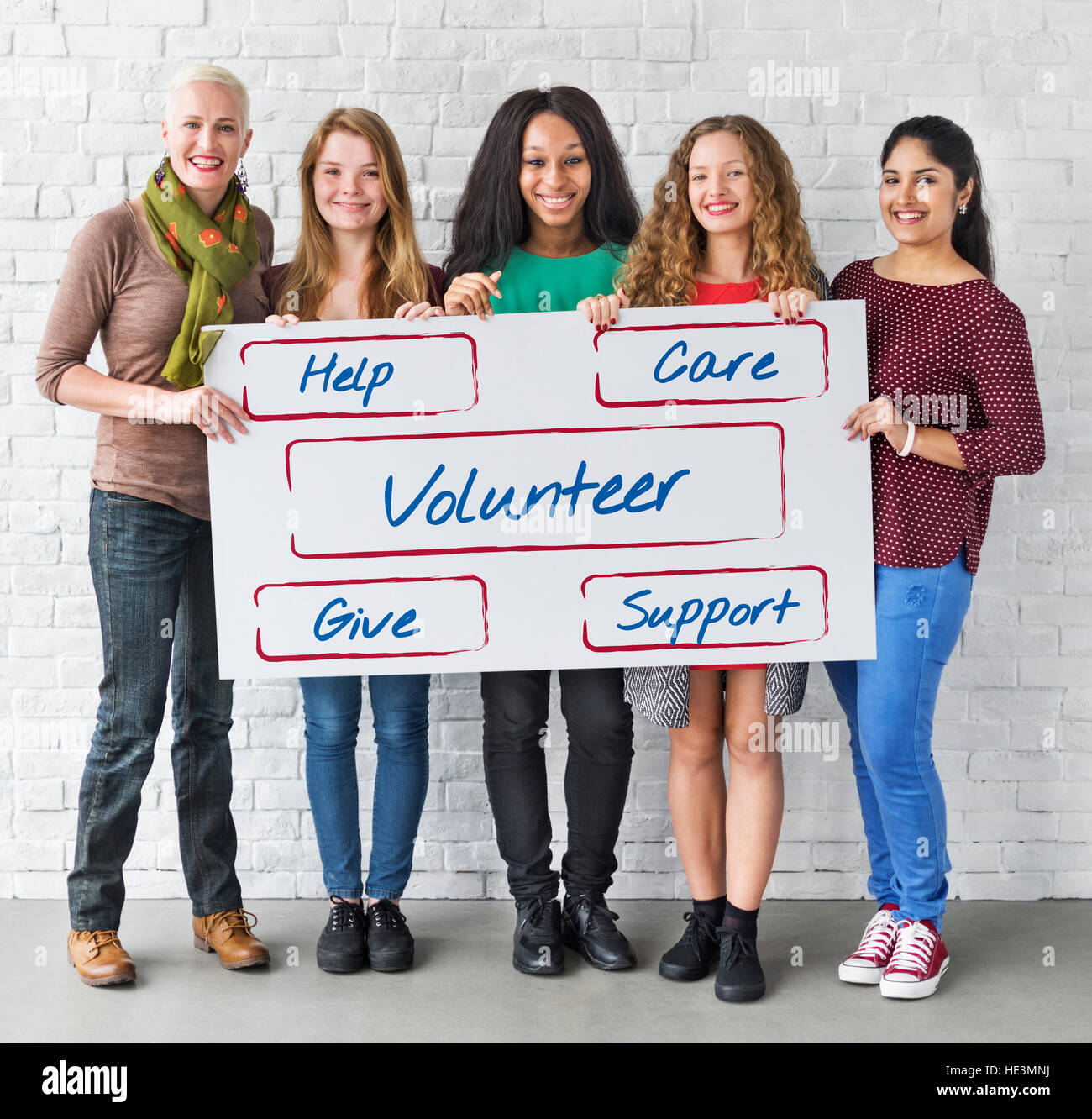 Community Donations Fundraising Volunteer Concept Stock Photo - Alamy