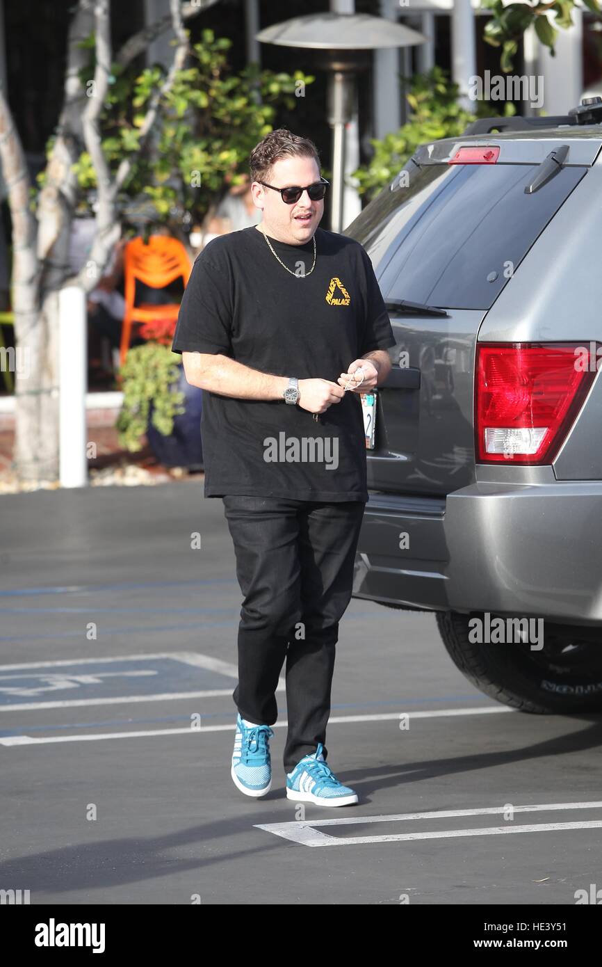 Jonah Hill after leaving a branch of Fred Segal in Beverly Hills