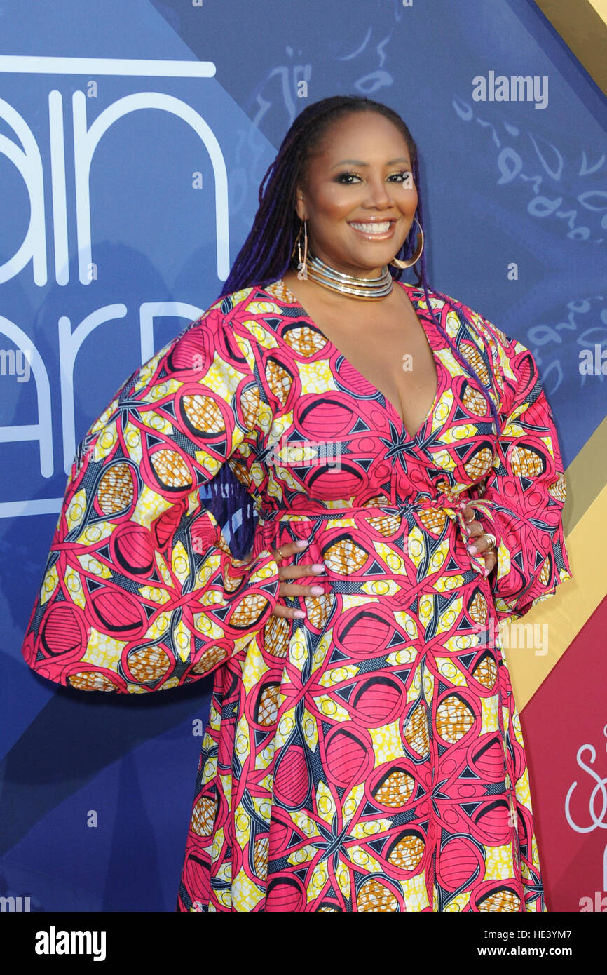 Celebrities, guests, and honorees arrive to the Soul Train Music Awards at The Orleans Arena in Las Vegas  Featuring: Lalah Hathaway Where: Las Vegas, Nevada, United States When: 06 Nov 2016 Stock Photo