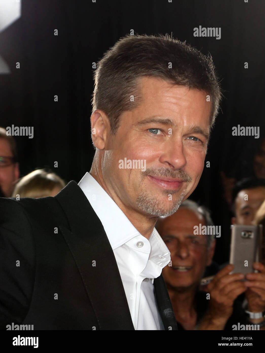 Fan Event For Paramount Pictures' 'Allied' Featuring Brad Pitt Where