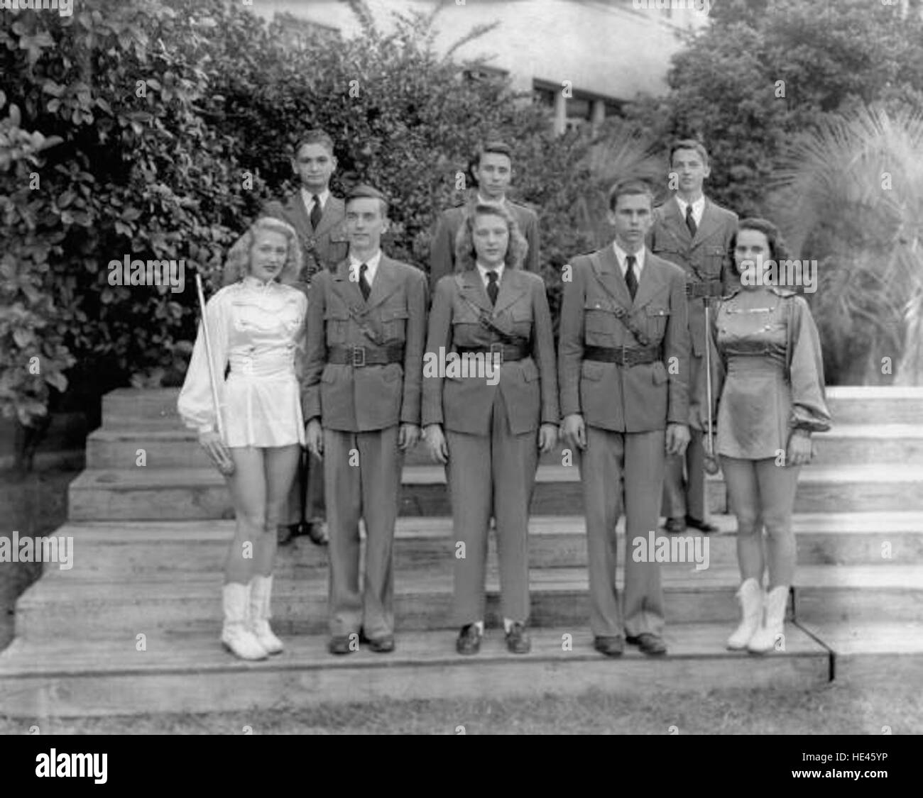 Robert E Lee High School band members - Jacksonville Stock Photo - Alamy