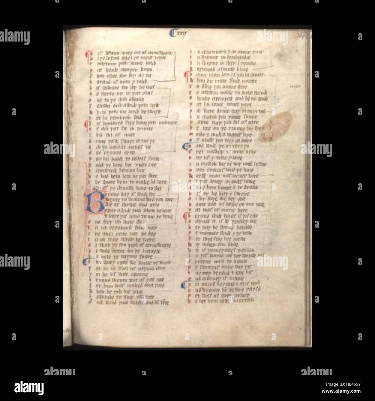 Auchinleck manuscript hires stock photography and images Alamy